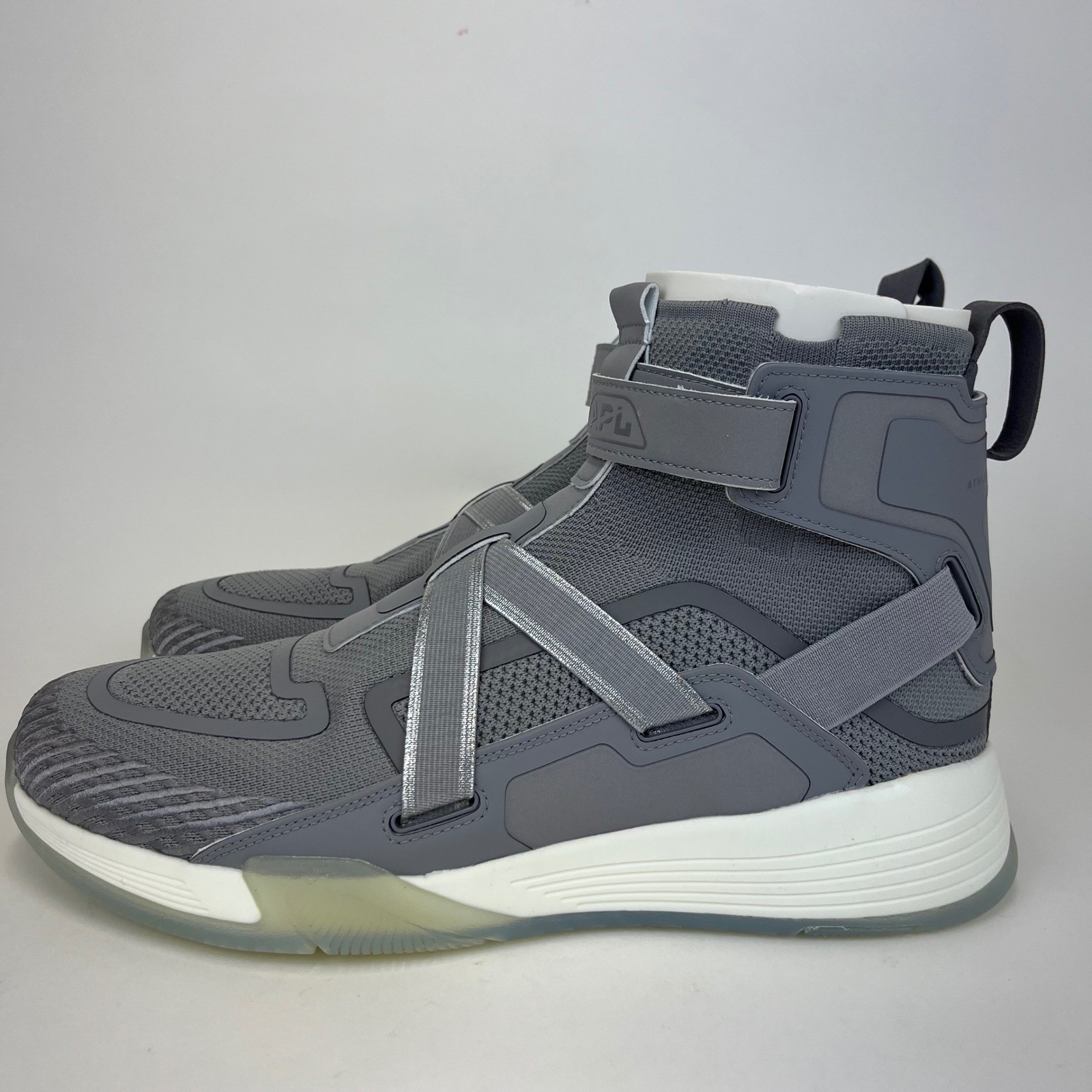 APL SuperFuture High Top Athletic Training Sneakers Cement Gunmetal ...