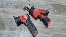 Milwaukee M12FDSS-0  12v Spot Sander and C12HZ-0 M12 Cordless Hackzall set