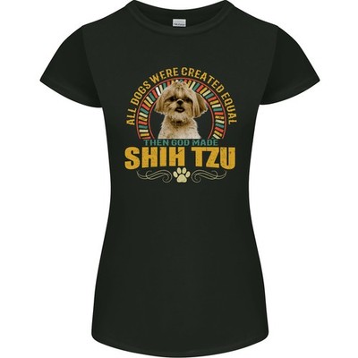 Ein Shih Tzu Hund Damen Petite Cut T-Shirt