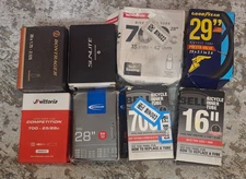 Bicycle Inner Tube Bundle Lot Bell Schwinn Bontrager Sunlite 16" 28" 29" 700c
