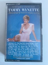 Tammy Wynette Anniversary: Twenty Years of Hits Cassette 1987 Epic