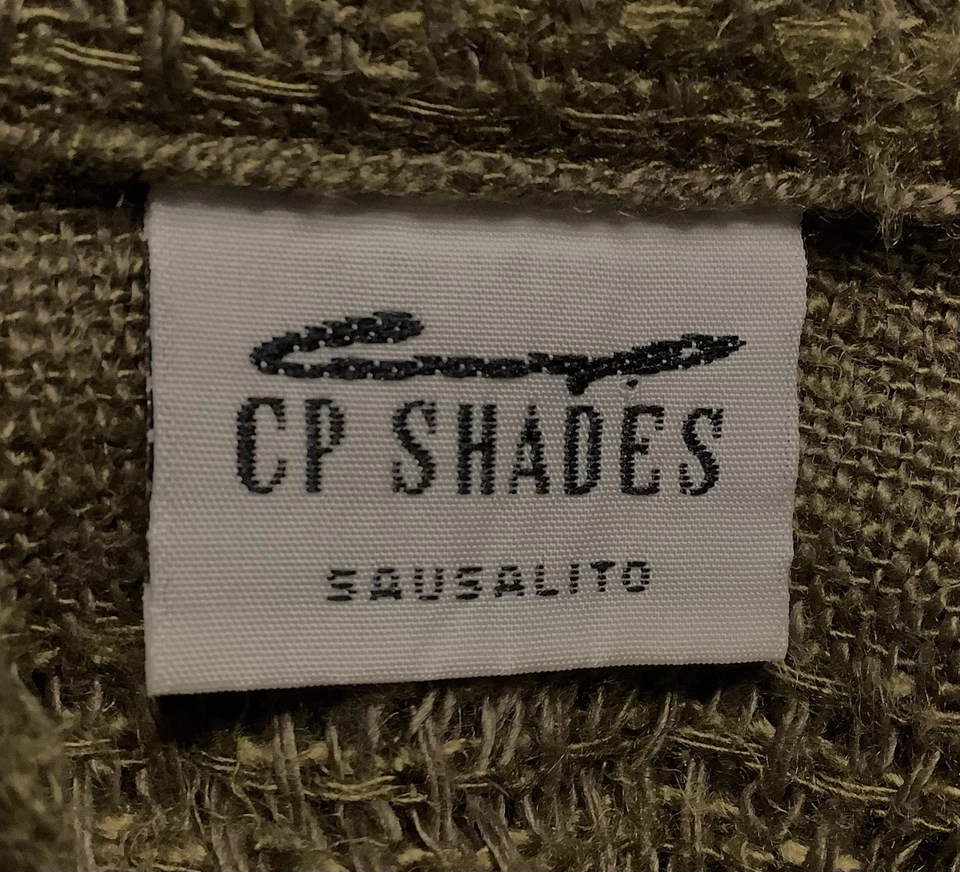 Chaqueta De Colección CP Shades Sausalito Lagenlook Para Mujer Talla LM Verde Larga Slv Botón Foto 2 de 4