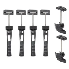 For Hard/Soft Folding Tonneau Cover Rear Clamps 4Pcs Universal Replace Parts US