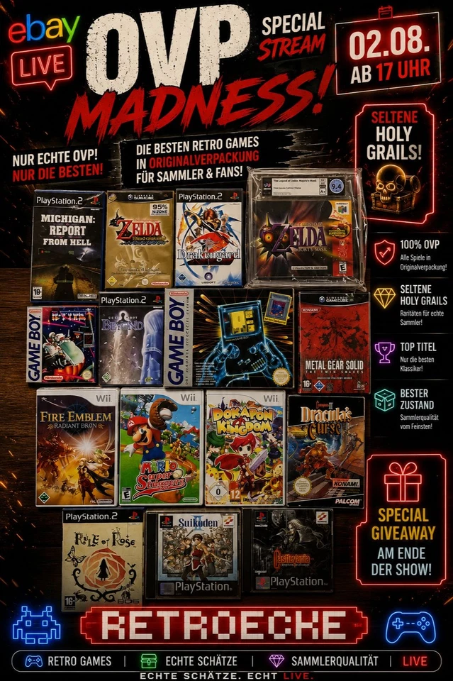 OVP Madness !! Holy Grails für eure Sammlung!