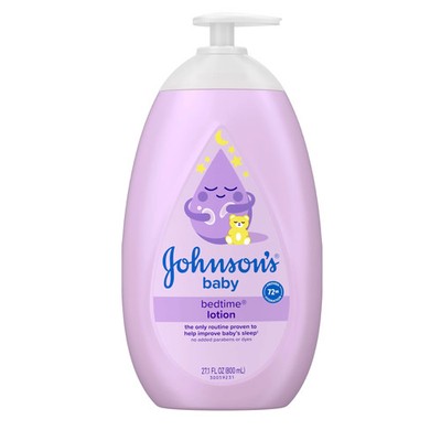 Johnson's Moisturizing Baby Lotion Bedtime 27.1oz
