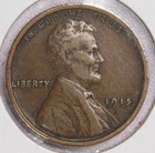 1915 Lincoln Cent 1C-VF+