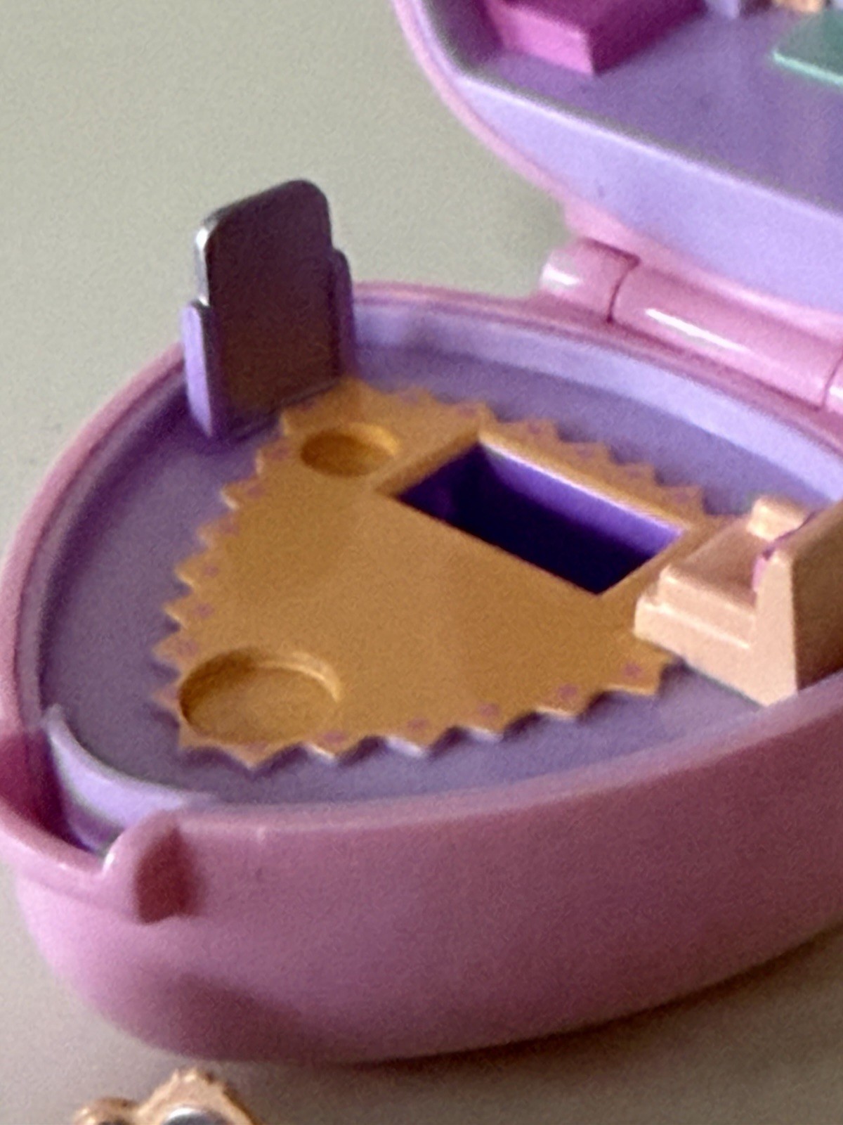 Polly Pocket POLLY’s BIG NIGHT OUT Ring Case Playset 100% COMPLETE 1995 Vintage