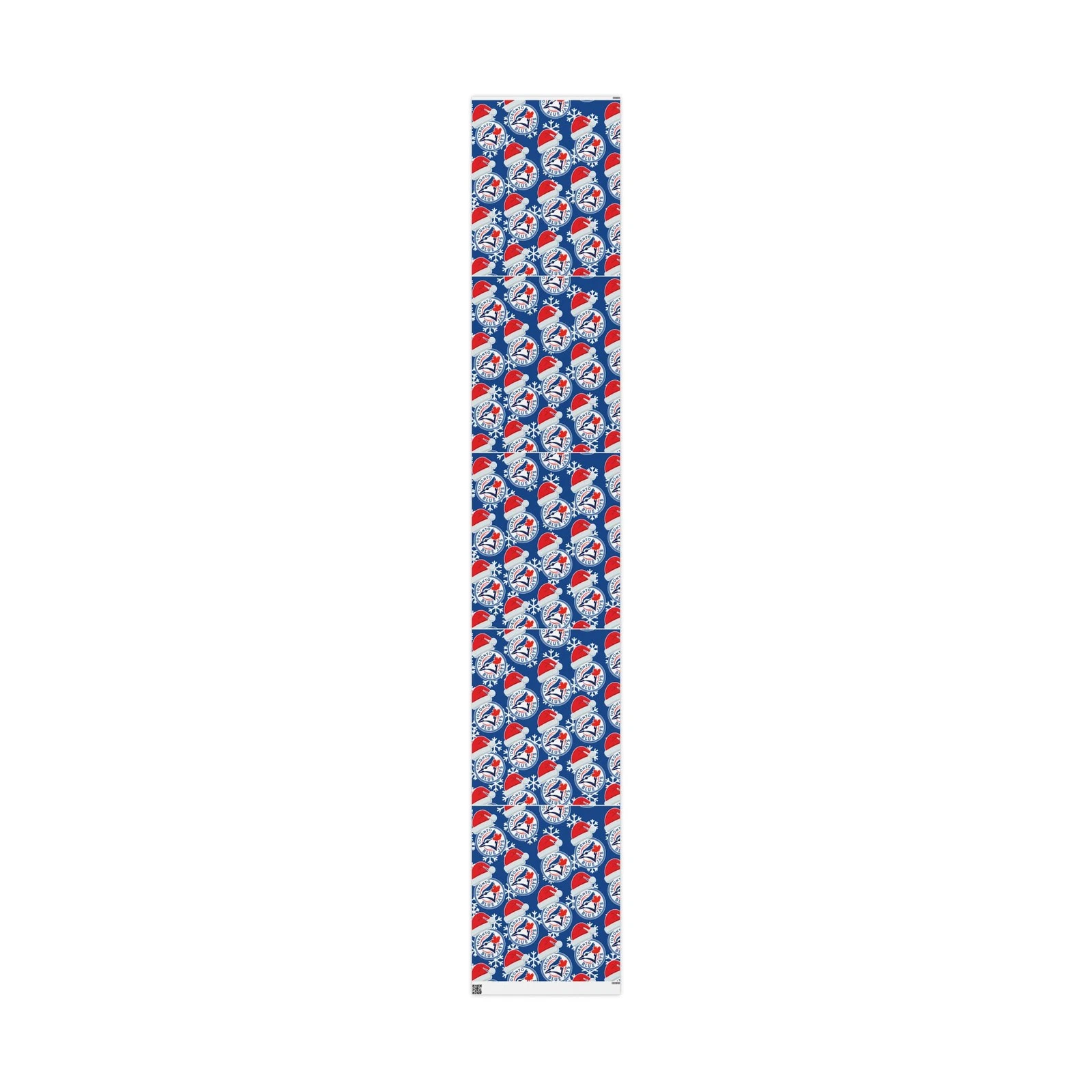 Toronto Blue Jays Gift Wrapping Paper, Baseball Team Holiday