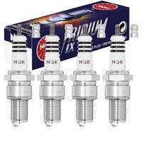 4Er Angebots-Set: ZüNdkerze NGK BR10EIX, [6801] Iridium