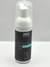 Miche SET Gel-To-Foam Styling Hair Mousse 2oz/60mL TRAVEL SIZE; SEALED