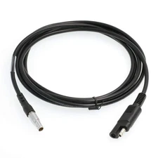 12V External Battery Power Cable 7Pin SAE 2pin for Trimble GPS GNSS Receiver SPS