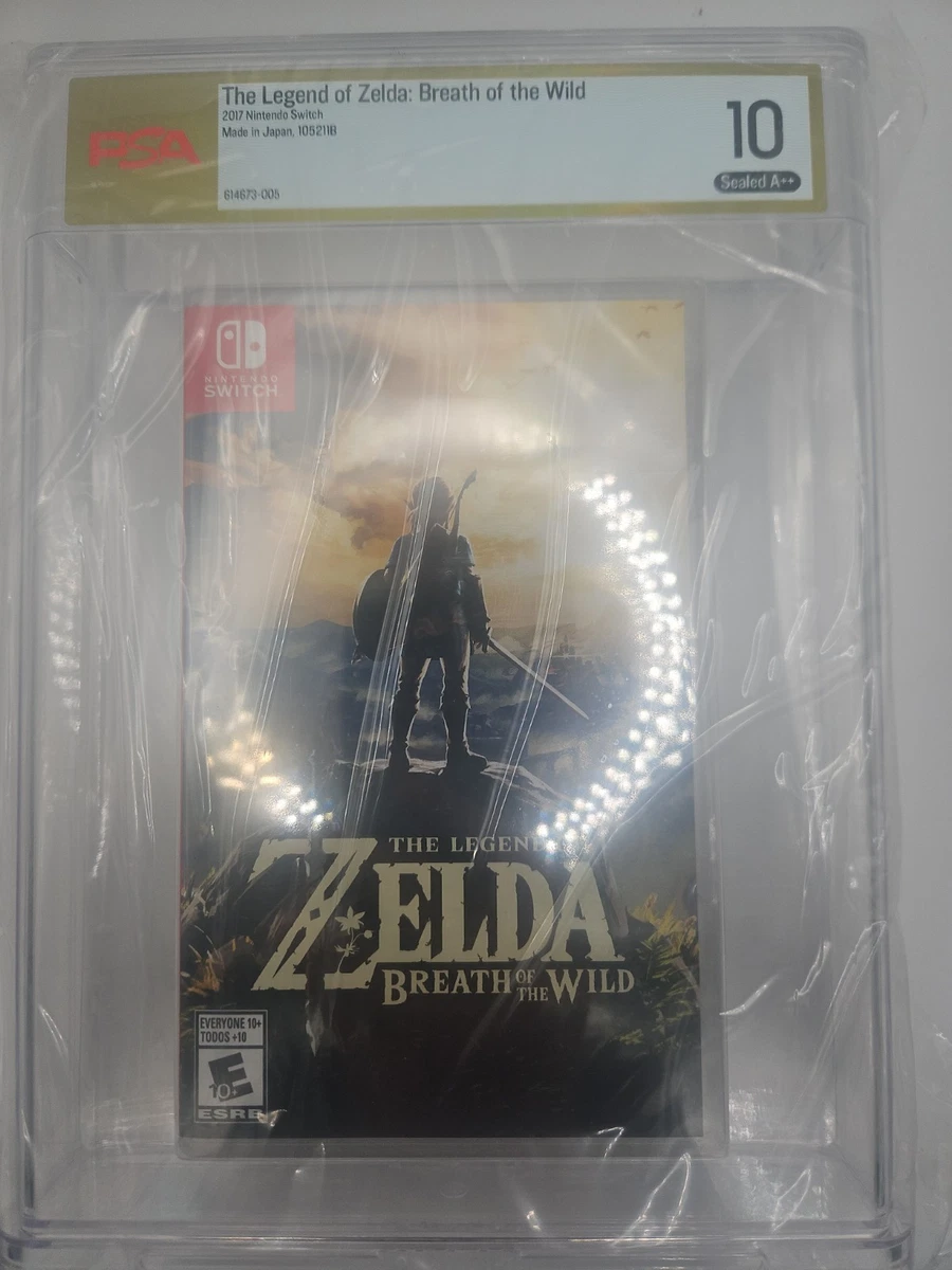 PSA10 A++ 北米版 ゼルダの伝説 ブレス オブ ザ ワイルド The Legend of Zelda: Breath of the Wild 2017 Release Year Video
