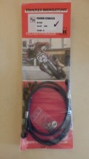 XS 650 Typ 447 1980-85 STAHLFLEX  Bremse vorne SCHWARZ ABE XS650 brake hose A61