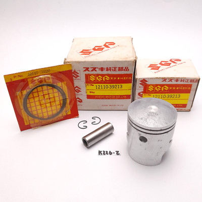 Piston Kit Set OS STD May Fit For Suzuki GP GP100 NOS JAPAN #9