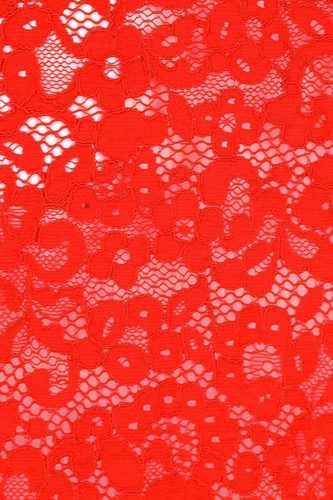 CLAUDIE PIERLOT Bluse Spitze D 40 rot - Bild 4 von 5