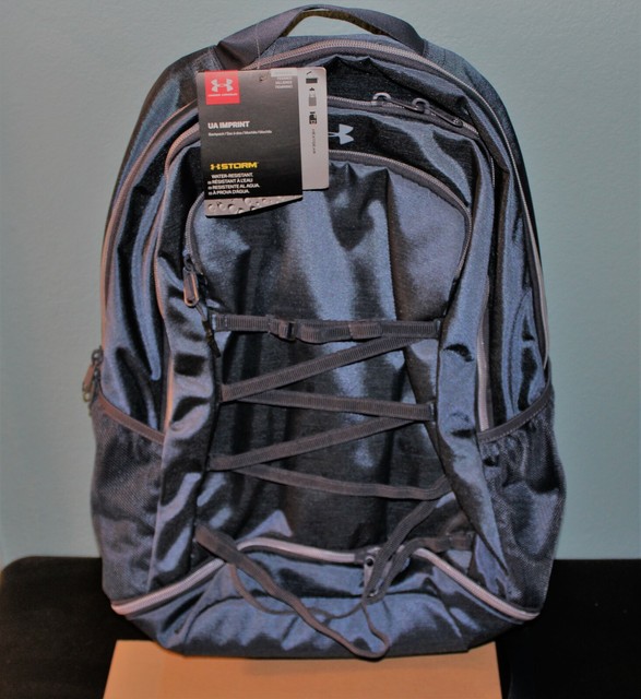 UNDER ARMOUR UA Imprint STORM Backpack STUDENT LAPTOP Bookbag Water