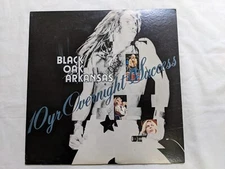 Black Oak Arkansas 10yr Overnight Success Japan LP PROMO White Label VIM-6115