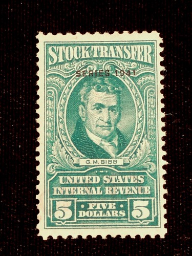 U.S: UNUSED #RD108 NO GUM CV $65