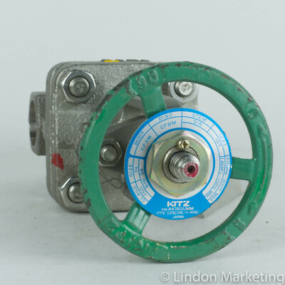 3/4'' Kitz AK150UMM Gate Valve, Class 150, 316 / CF3M Stainless Steel