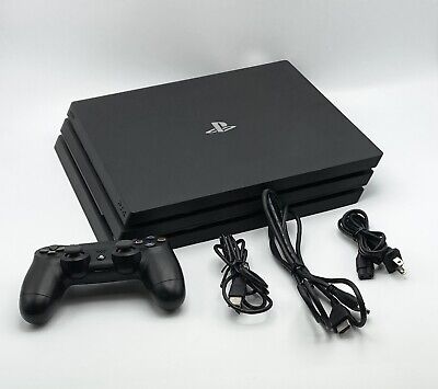 Sony PS4 PlayStation 4 Pro 1TB CUH7200B console Used Jet Black Japanese  Used | eBay