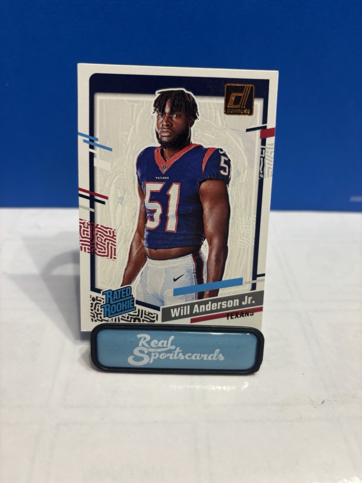 2023 Panini Donruss - Rated Rookie Canvas #342 Will Anderson (RC)