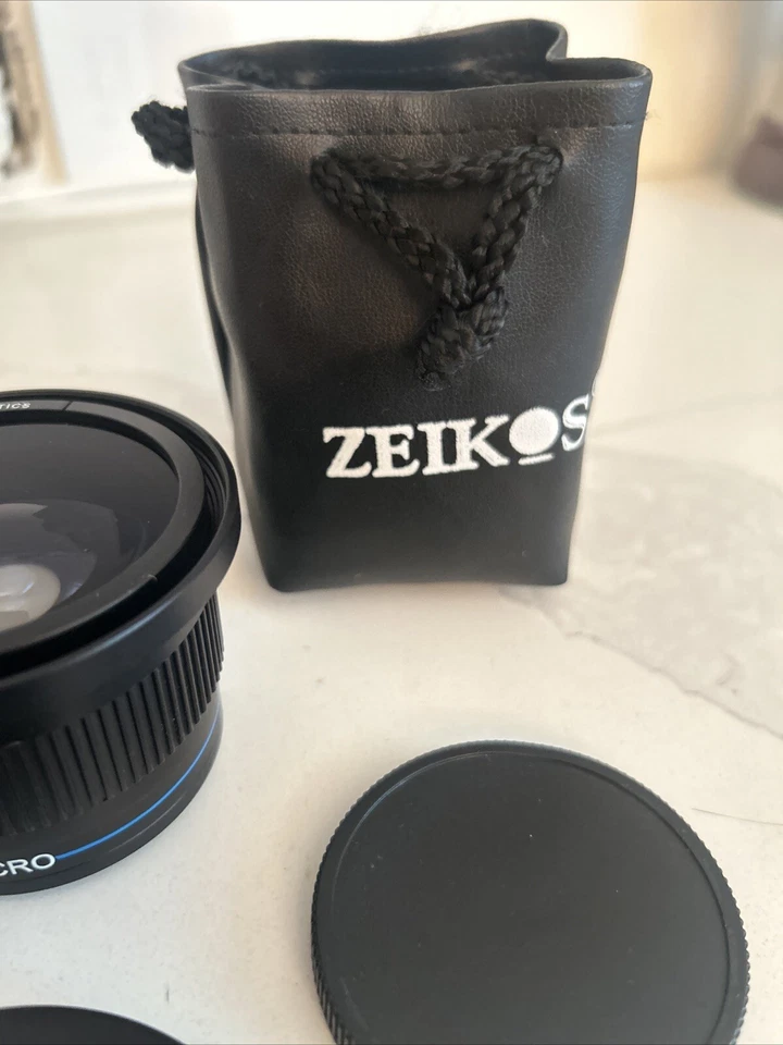 Zeikos Macro Lens Professional HD MKII DSLR 0.40X 58mm Japan Optics 40X - Image 3 of 4