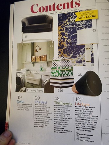 Decorating Magazine House Beautiful Sep 2014 Wake up Your Life w/ Color B58:6151 - Picture 4 of 9