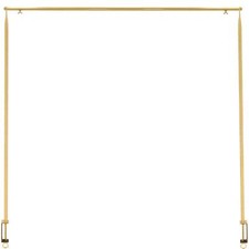 Morsetto decorativo da tavolo asta da tavolo asta decorativa metallo regolabile oro