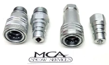 MEYER SNOW PLOW HYDRAULIC QUICK COUPLER DRIVER PASSENGER 15822 15821 15847 15848