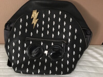Harry Potter Danielle Nicole‎ Bolt Backpack Faux Leather Black Harry Potter Bolt Black Backpack Faux Vegan Leather Danielle  main image 2