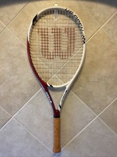 Wilson US Open Red White Blue Tennis Racket Racquet GS0266 4 1/4 L2