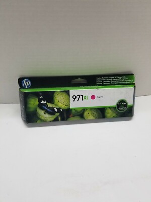 NEW Genuine HP 971XL Magenta Ink Cartridge Box OfficeJet Pro X576dw