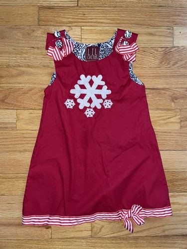 Lil Cactus Girls Christmas Jumper Dress 