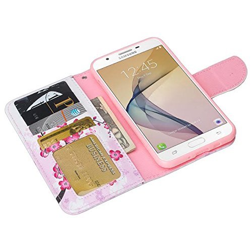 Für Samsung J7 Prime On Nxt On7 Prime Case Geldbörse Hybrid Geldbörse Ständer Flip Cover - Bild 5 von 42