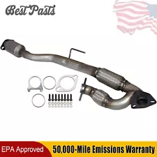 Exhaust Manifold Catalytic Converter For 2008-2019 Nissan Murano 3.5L Flex Pipe