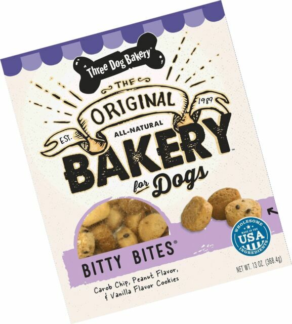 Three Dog Bakery Bitty Bites Baked Treats Assorted Flavors 13 Ounces three-dog-bakery-bitty-bites-baked-treats-assorted-flavors-13-ounces