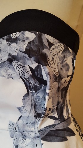 Finders Keepers NEW Floral Black & White Final Hope Party Dress Size S RRP £150 - Picture 6 of 12