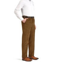 Mens 8 Wales Corduroy Cord Trousers/Pants Expanding Waistband Size 30-46