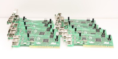 (Lot of 10) Lava PCI 2 Port FireWire Firehost PC Computer Adapter MOKO L88.
