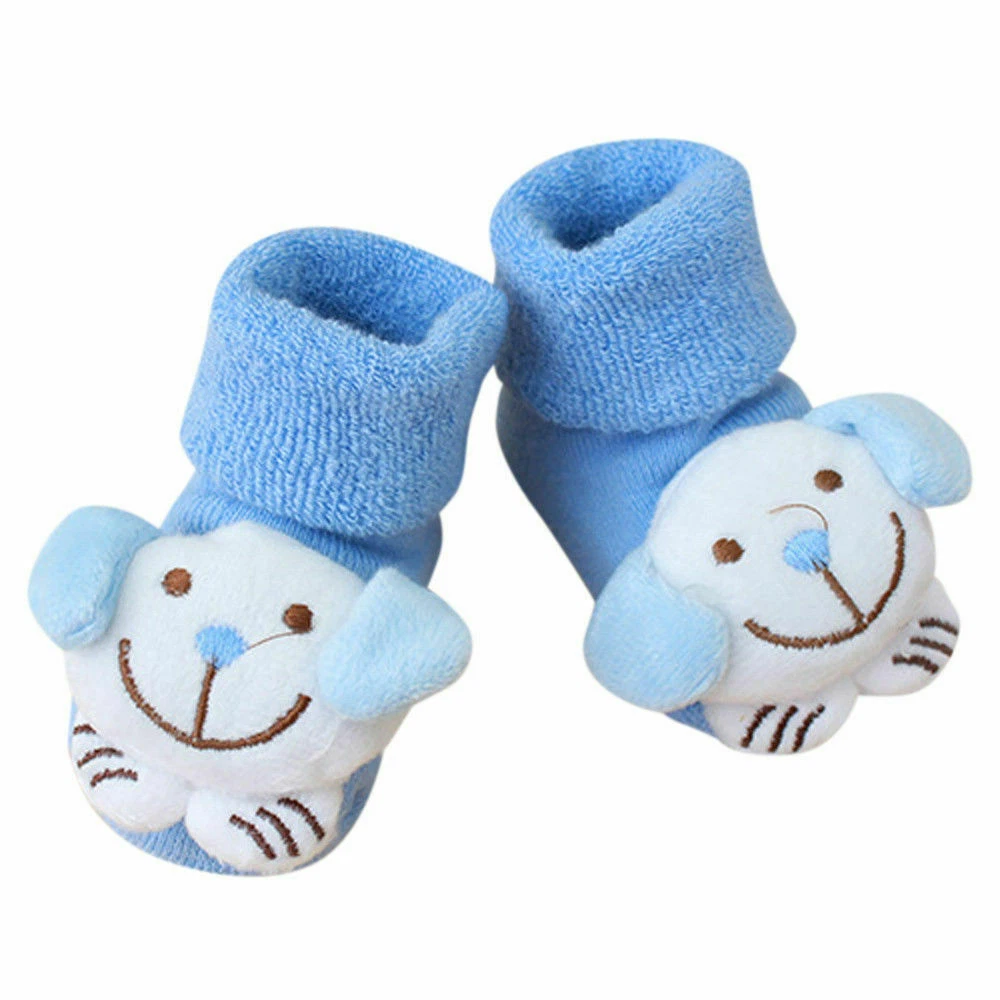 CHAUSSONS BÉBÉ CHAUSSETTES ANTIDÉRAPANTE FILLE GARÇON 3 /9 MOIS (5)