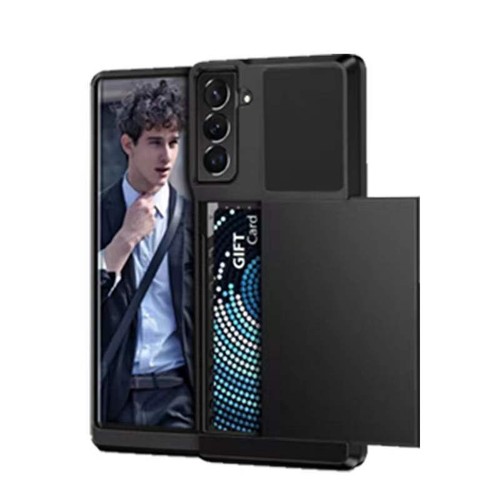 Case For Samsung S22 S22 Plus S22 Ultra Shockproof Card Holder Hard Wallet Cover - Picture 13 of 24