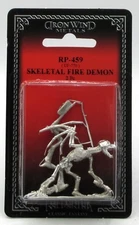 Ral Partha RP-459 Skeletal Fire Demon (Skeleton) Pit Fiend Beast Undead Balrog