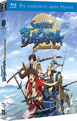 Sengoku Basara: Samurai Kings (Anime auf Deutsch ( 2 BLU-RAY 1-12 + Bonus Folge