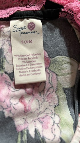 secret treasures pajamas S, (4-6) multicolor floral printed m - Picture 6 of 7
