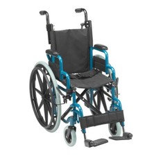 Drive Medical Wallaby Pediatric 14" Wheelchair Blue NEW