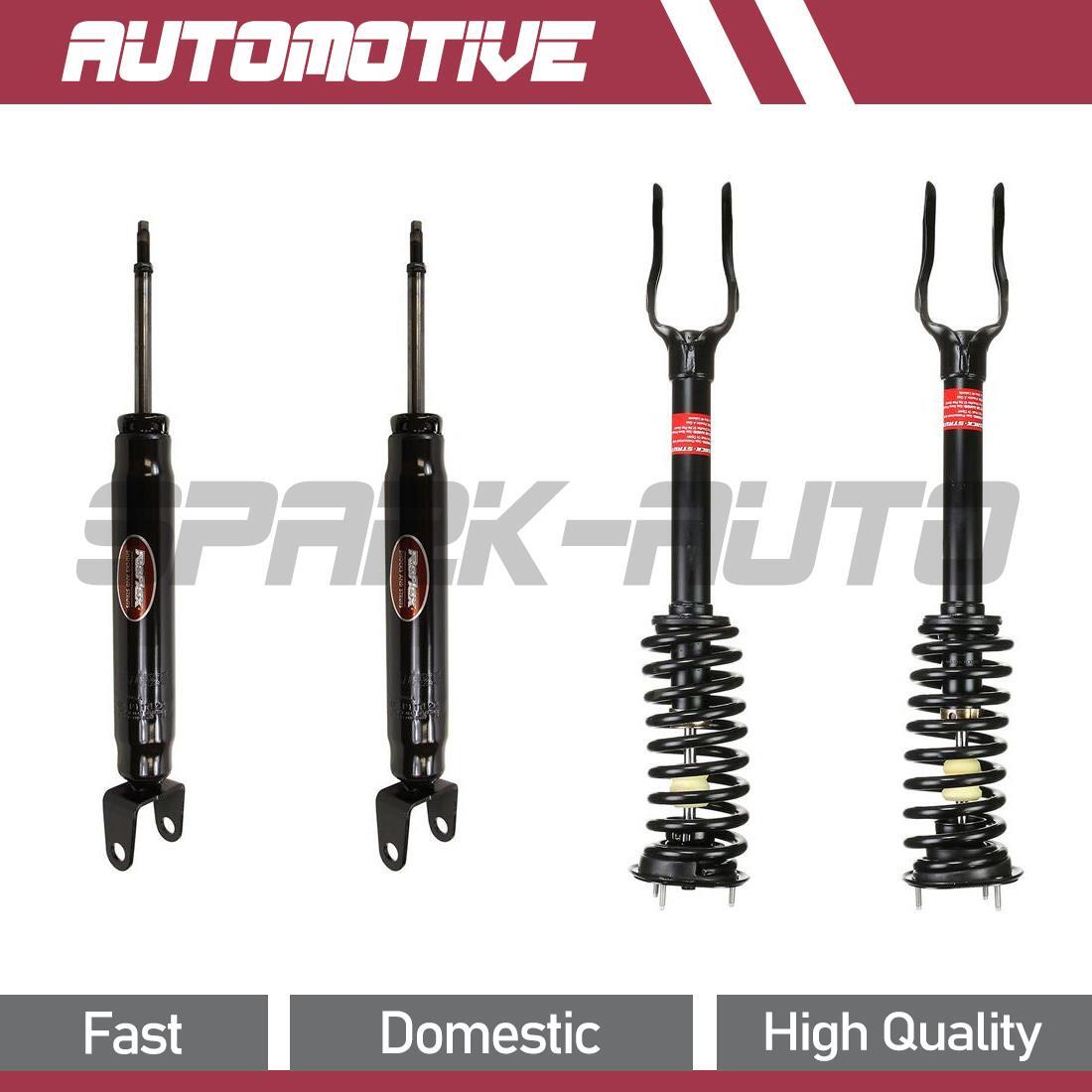 Front Pair Complete Struts With Coil Springs For 2011-2015 Jeep Grand Cherokee V6