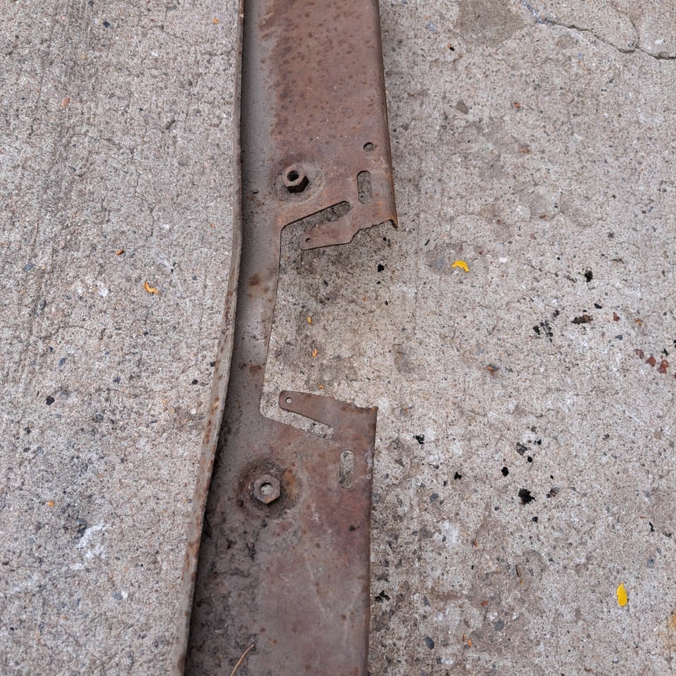 1972 1973 1974 1975 FORD RANCHERO GT REAR BUMPER BRACKETS OEM 73 74 75 ...