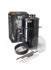 Pit Barrel Cooker Classic Package 18.5"Drum Smoker Porcelain Coated Steel BBQ