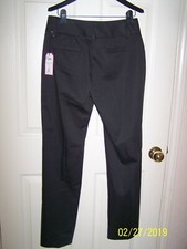 NWT women's "CAbi Over Time" 807 Work-It Strip Gray Trouser - size 4R - 108