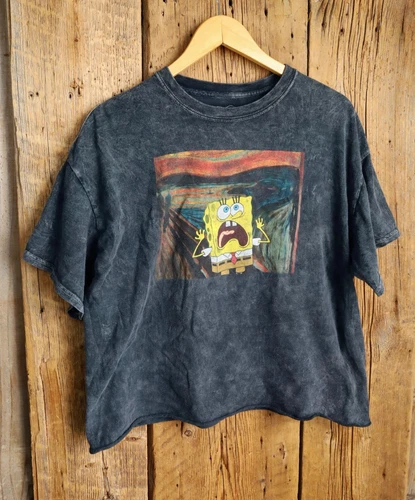 Vintage Nickelodeon Spongebob Squarepants T Shirt Size XL